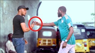 Extreme Fake Selfie  African Prank [upl. by Anikehs]