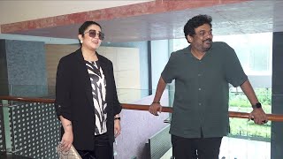 Puri Jagannadh And Charmi Spotted  Liger Promotions In Mumbai  MS Talkies [upl. by Yboc]