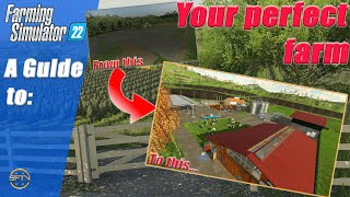 This is how to build your perfect farm in Farming Simulator 22 [upl. by Aikenat]