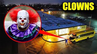 Drone Catches Clown INVASION at STROMEDYS House They Captured STROMEDY [upl. by Labors]