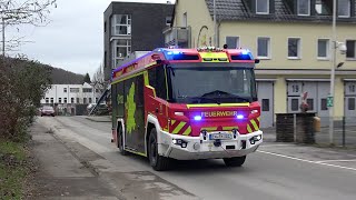 Rosenbauer RT Neues eHLF Feuerwehr Ennepetal [upl. by Eirrak]