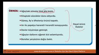 3 SINIF TÜRKÇE GERÇEK VE HAYAL ÜRÜNÜ İFADELER KONU ANLATIMI [upl. by Aurita]