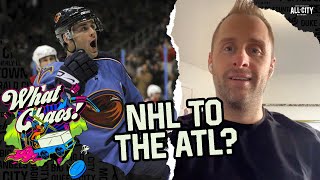 Why the NHL in Atlanta can work according to former Thrasher Rich Peverley [upl. by Aneerhs]