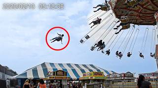 30 Most Disturbing Theme Park Accidents Caught on Camera [upl. by Uriisa359]