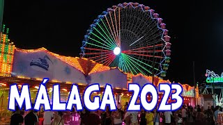 Atracciones feria de Málaga 2023 [upl. by Brear70]