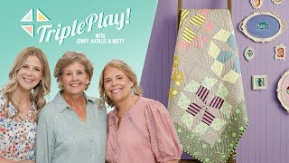 Triple Play How to Make 3 NEW Periwinkle Leg Quilts  Free Quilting Tutorial [upl. by Eceinaj929]