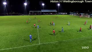 Histon v Wellingborough Town UCL 10102023 [upl. by Burny]