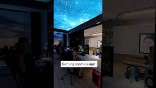 Gaming Room Design🕹️🎮shorts ytviral youtubeshorts gamingroom gaming [upl. by Sihtnyc]