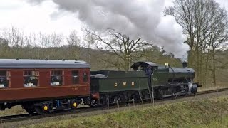 Slow Train TV GWR Locomotive 2857 at the SVR Spring Gala 2015 [upl. by Amii310]