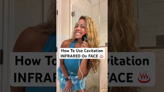 How To Use Cavitation Machine Infrared On FACE ♨️cavitationmachine infrared spa shoptherealdeal [upl. by Moira548]