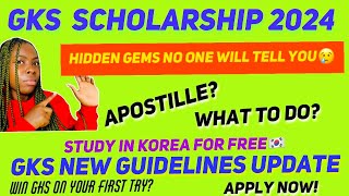 DO THIS to WIN GKS SCHOLARSHIP GRADUATE 2024 on your FIRST TRY [upl. by Roid]