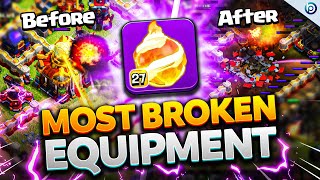 NEW FIREBALL Equipment Makes WARDEN WALKS UNSTOPPABLE  Clash of Clans [upl. by Tracy]