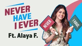 Alaya F plays Never Have I Ever reveals she has fallen in love at first sight I Jawaani Jaaneman [upl. by Ahsropal297]