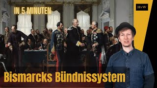 Bismarcks Bündnissystem in 5 Minuten [upl. by Manvil]