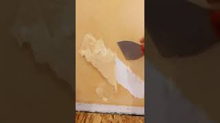 quotEasyquot way to remove wallpaper with Dawn Powerwash [upl. by Yetsirhc]