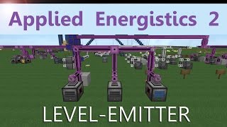 Applied Energistics 2 Tutorial LEVELEmitter  1 version is always working ENG [upl. by Nolahc910]