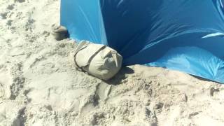 Sport Brella XL beach umbrella setup and review [upl. by Leik]