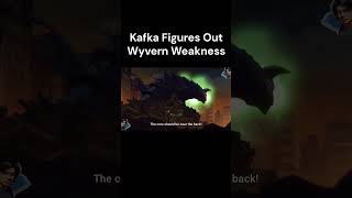 Kafka Figures Out Wyvern Weakness anime kafkaadministration kafka animeedit [upl. by Hamilton]