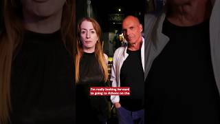 Clare Daly joins Yanis Varoufakis in Athens for MERA25 EU election campaign launch [upl. by Akirej]