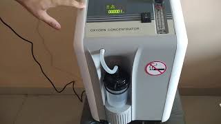 How to use Micitech Oxygen Concentrator 5ltr CP501 [upl. by Anahsahs]