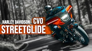 Harley CVO Street Glide review  HDs new 121ci VVT tested on UK roads [upl. by Ecart635]