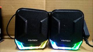 Review Fantech GS202 Sonar USB Speaker [upl. by Salazar]