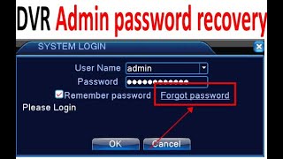 h264 dvr password reset 20 by technical th1nker  sannce How to Reset DVR Password [upl. by Ecnesse]