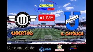 🛑 EN VIVO  PARTIDO LIBERTAD VS UNIVERSIDAD CATÓLICA  PLAYOFF  COPA SUDAMERICANA  Formato AUDIO [upl. by Rexferd863]