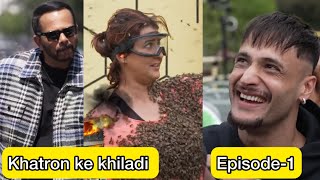 Ashim Riaz thrown out from show kkkKHATRON KE KHILADI SEASON 14 FULL EPISODE 1 REVIEWKKK 14 REVIEW [upl. by Irahcaz]