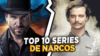 TOP 10 Mejores SERIES DE NARCOS en NETFLIX para ver en el 2023 [upl. by Ayom441]