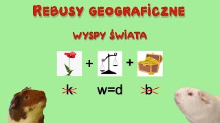 Rebusy geograficzne Sprawdź czy odgadniesz nazwy znanych wysp [upl. by Berton]