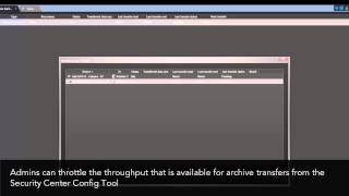 Genetec  Archive Transfer [upl. by Anuaik]