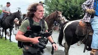 2024 Chincoteague Pony Penning Parade [upl. by Gettings742]