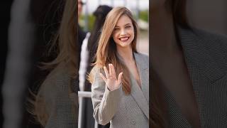 Barbara Palvin is unforgettable 😍🔥 ParisFashionWeek Shorts [upl. by Anier]