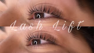 How to do a Lash Lift  ft Boo Beauty Bar Products [upl. by Sitruk]