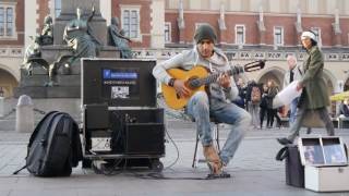 Amazing street guitar performance by Imad Fares quot Gipsy Kings quot cover [upl. by Oswal]