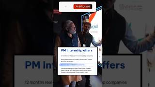 5000 Month 🔥பிரதமர் Modi வழங்கும் இலவச Internship Scheme in 2024 shorts job pmmodi [upl. by Nevaed]