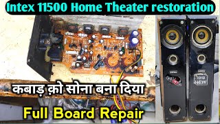 Intex Home Theatre restoration  Home Theater repair  सीख लो आज मज़ा आजायेगा [upl. by Yemarej]