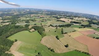 La Châtaigneraie Cantalienne vue dulm 4k [upl. by Borszcz524]