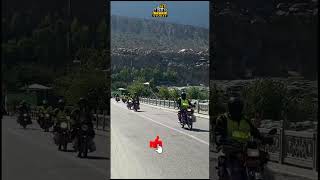 GT BIKERS on Raikot Bridge Over River Indus Karakarm Highway  Diamir GilgitBaltistan shorts [upl. by Eanwahs]