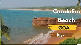 GOA  Candolim Beach  March  2024 [upl. by Loram]