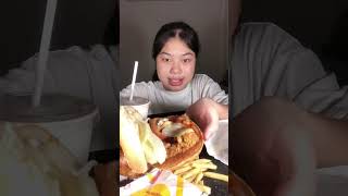 Mukbang lotteria cũng vân nhé [upl. by Greenebaum]