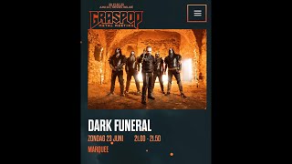 Graspop 2024  Dark Funeral [upl. by Tiebout]