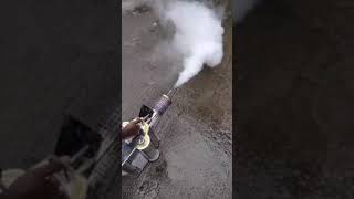 fogging machine how to use [upl. by Ennirok]