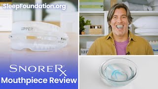 SnoreRX Plus Mouthpiece  The MOST Comfortable AntiSnoring Device [upl. by Khanna379]