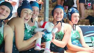 Saints Water Polo Invitational 2024 Seniors Section Highlights [upl. by Gladdy]