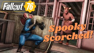 Spooky Scorched Event  Trick or Treat  Fallout 76 [upl. by Leirum]