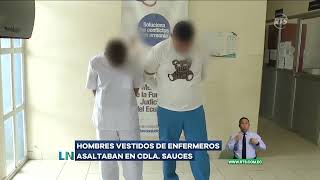 ¡Insólito Ladrones se disfrazaban de enfermeros para arrebatar celulares en Ciudadela Sauces [upl. by Leonidas679]