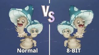 Cantorell  Normal VS 8BIT  Magical Nexus  My Singing Monsters [upl. by Danica]