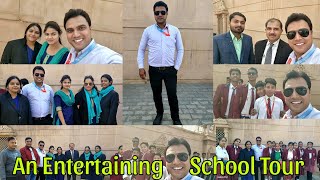 Hathras to Akshardham New Delhi  An Entertaining School 🏫 Tour  Mohit Jyoti Love ♥️ [upl. by Eceinej]